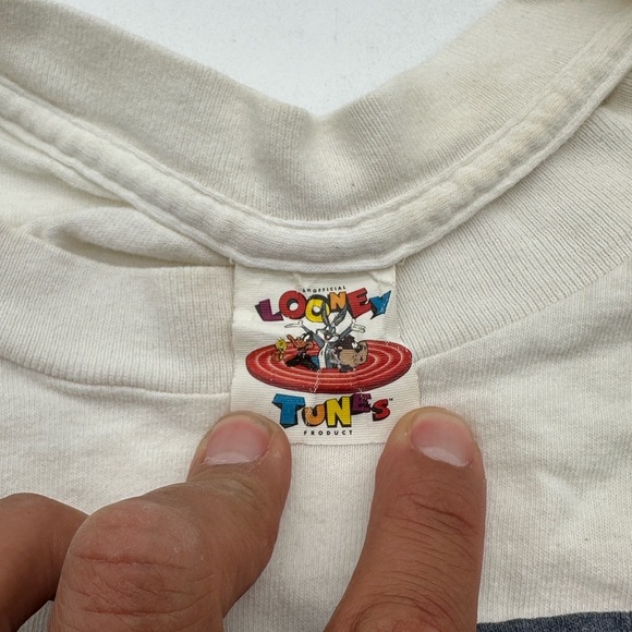 Vintage Tweety Bird Sailor T Shirt 1994 Single Stitch Looney Toons Size XL USA - Picture 8 of 14